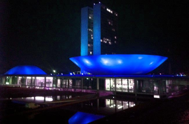 Esplanada ficará azul para celebrar Dia Mundial da Água