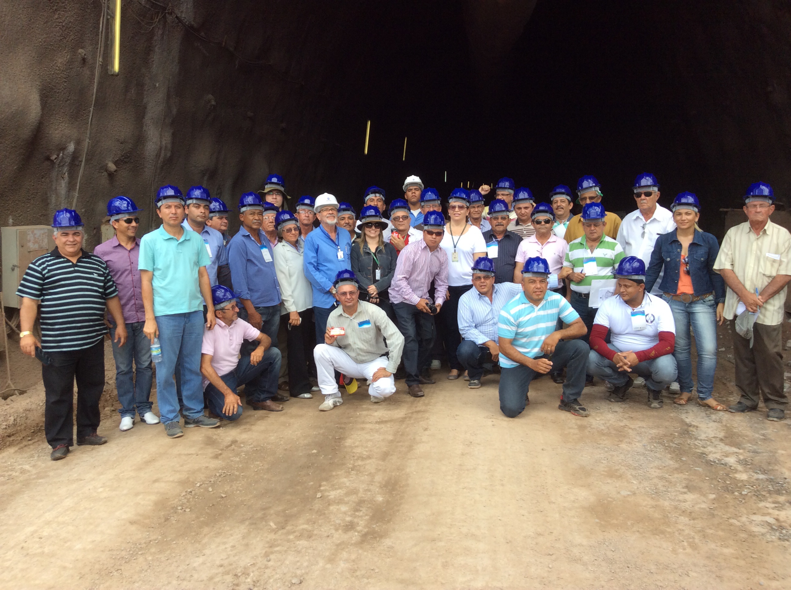 Visita técnica às obras da Transposição do Rio São Francisco