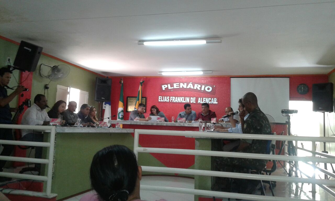 COGERH Participa de Audiência Pública Sobre Abastecimento da Sede Municipal de Salitre-CE