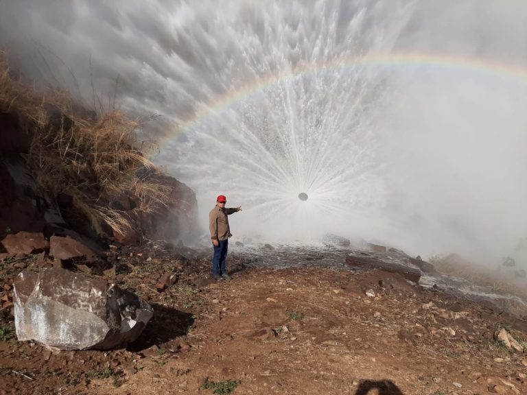 COGERH recupera válvula dispersora do açude Canoas