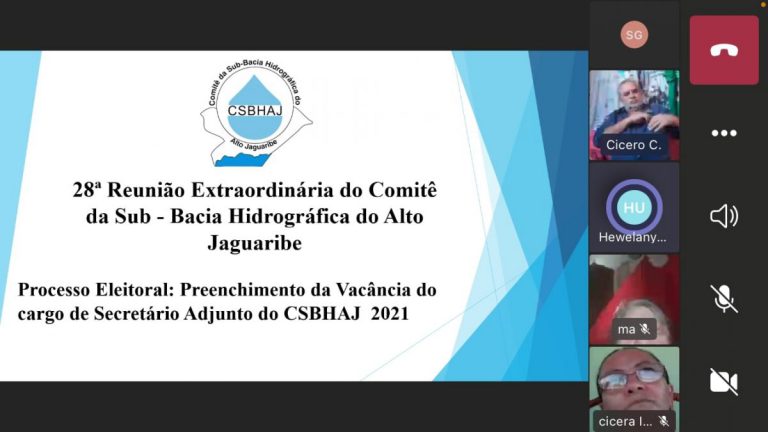 Comitê do Alto Jaguaribe finaliza processo eleitoral para o cargo de Secretário Adjunto