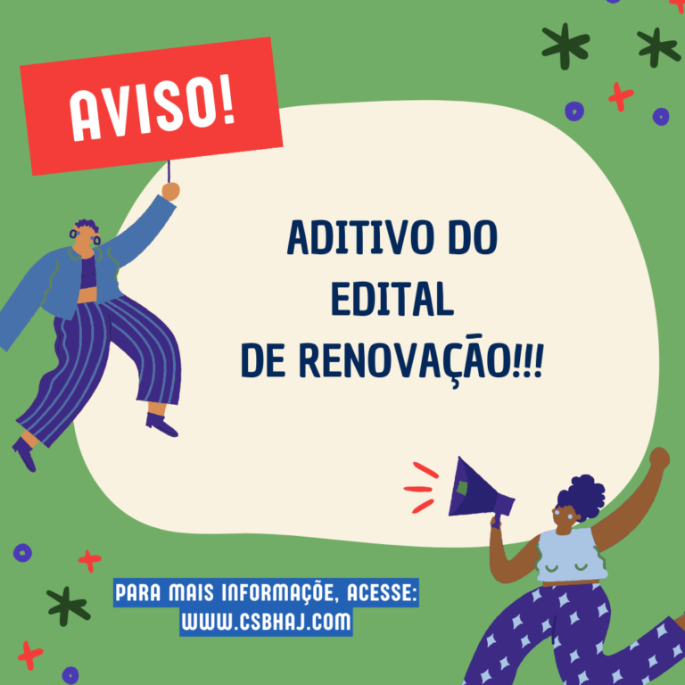 Comitê do Alto Jaguaribe informa aditivo no Edital de Renovação