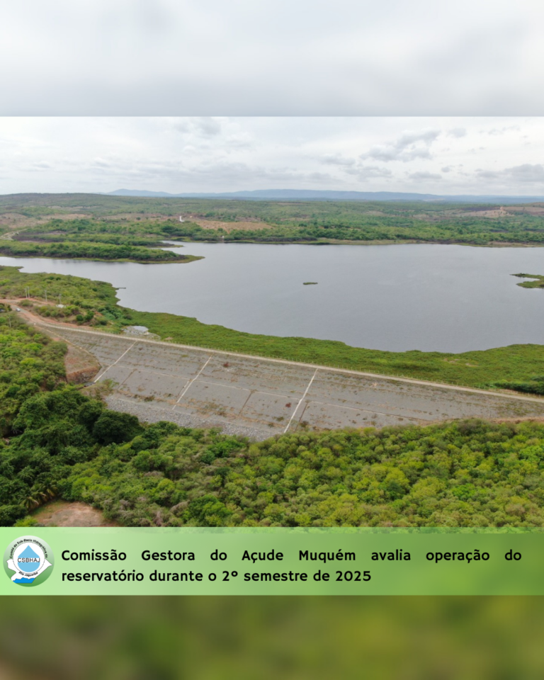 Comissão Gestora do Açude Muquém avalia operação do reservatório durante o 2º semestre de 2025