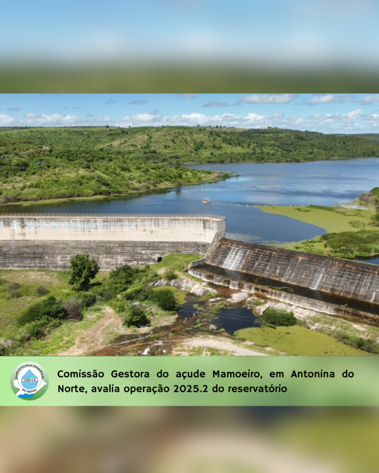 Comissão Gestora do açude Mamoeiro, em Antonina do Norte, avalia operação 2025.2 do reservatório